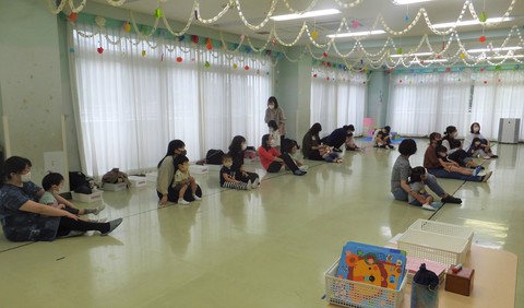 第三回　プレ保育の様子
