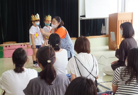 一学期の幼稚園の様子