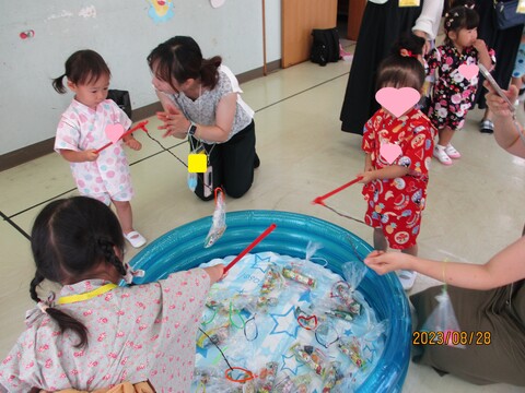  プレ保育ぴよぴよ組の活動　8月〜10月