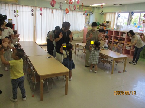 お母さんとダンス💕