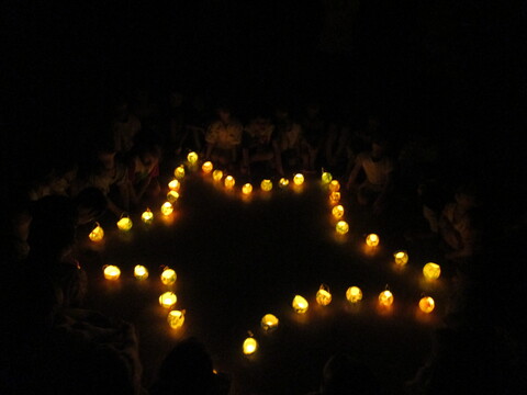 夜まで楽しかったお泊り保育