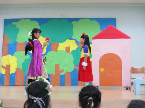 言語劇も頑張ったよ