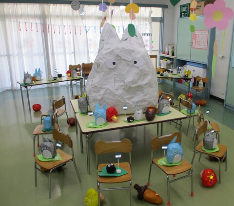 みんなで協力して作ったよ