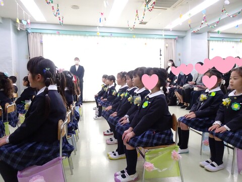 卒園式　みんな立派だったね
