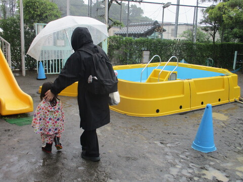雨の中、ありがとうございました🐸