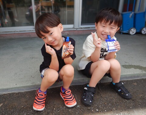 最後はアイス！冷たくて美味しかったね💕