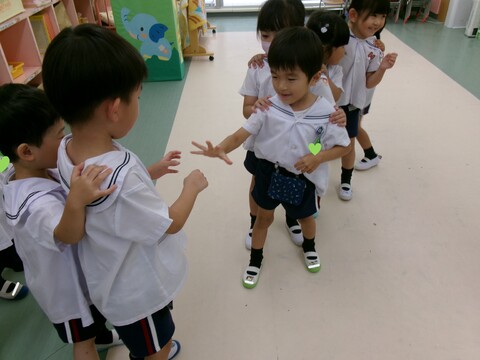 最後まで勝ちたい🔥後ろに並ぶお友達もドキドキ💕