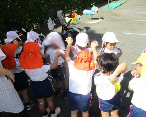 年少交流会・園庭園内開放