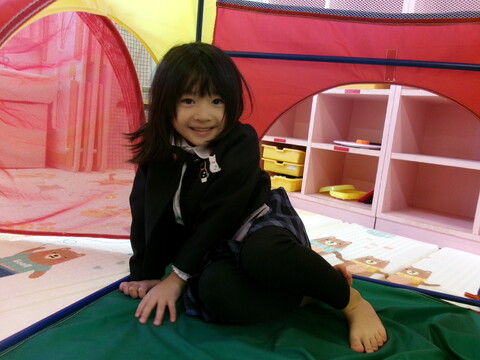 プレイルームで遊んだよ！
